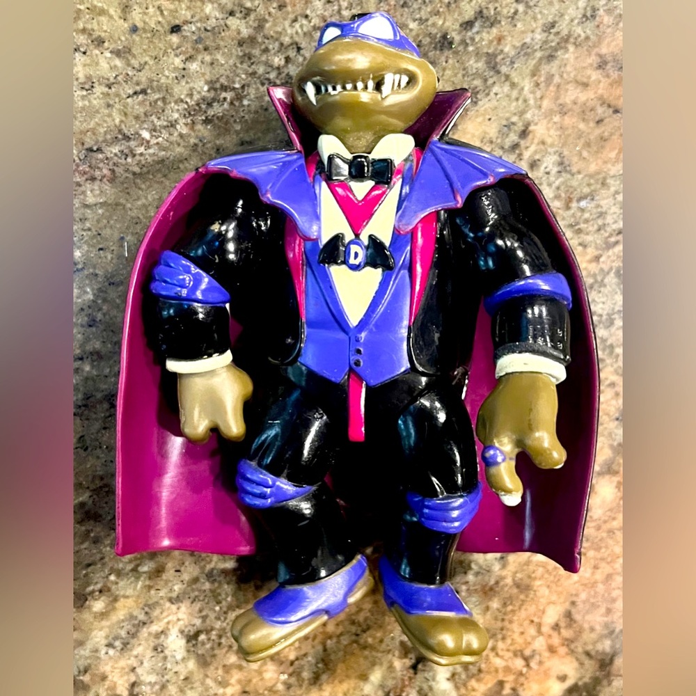 Vtg 1993 TMNT Teenage Mutant Ninja Turtles Don Dracula Donatello Vampire Monster